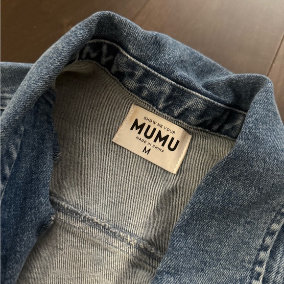 Show Me Your MuMu Prescott Denim Dress - Picture 5 of 7